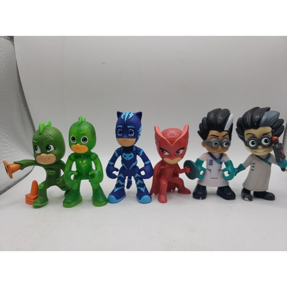 Lot Of 6 PJ Masks  3" Action Figures